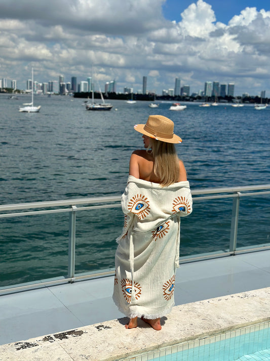 Marrakech Sand Hat (Leather Band)