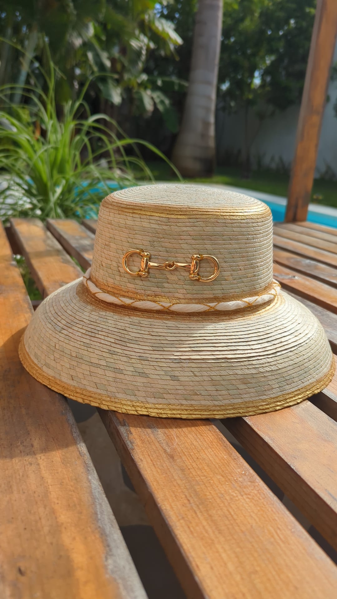 The Wellington Bucket | Luxury Handmade Straw Hat (Copy)