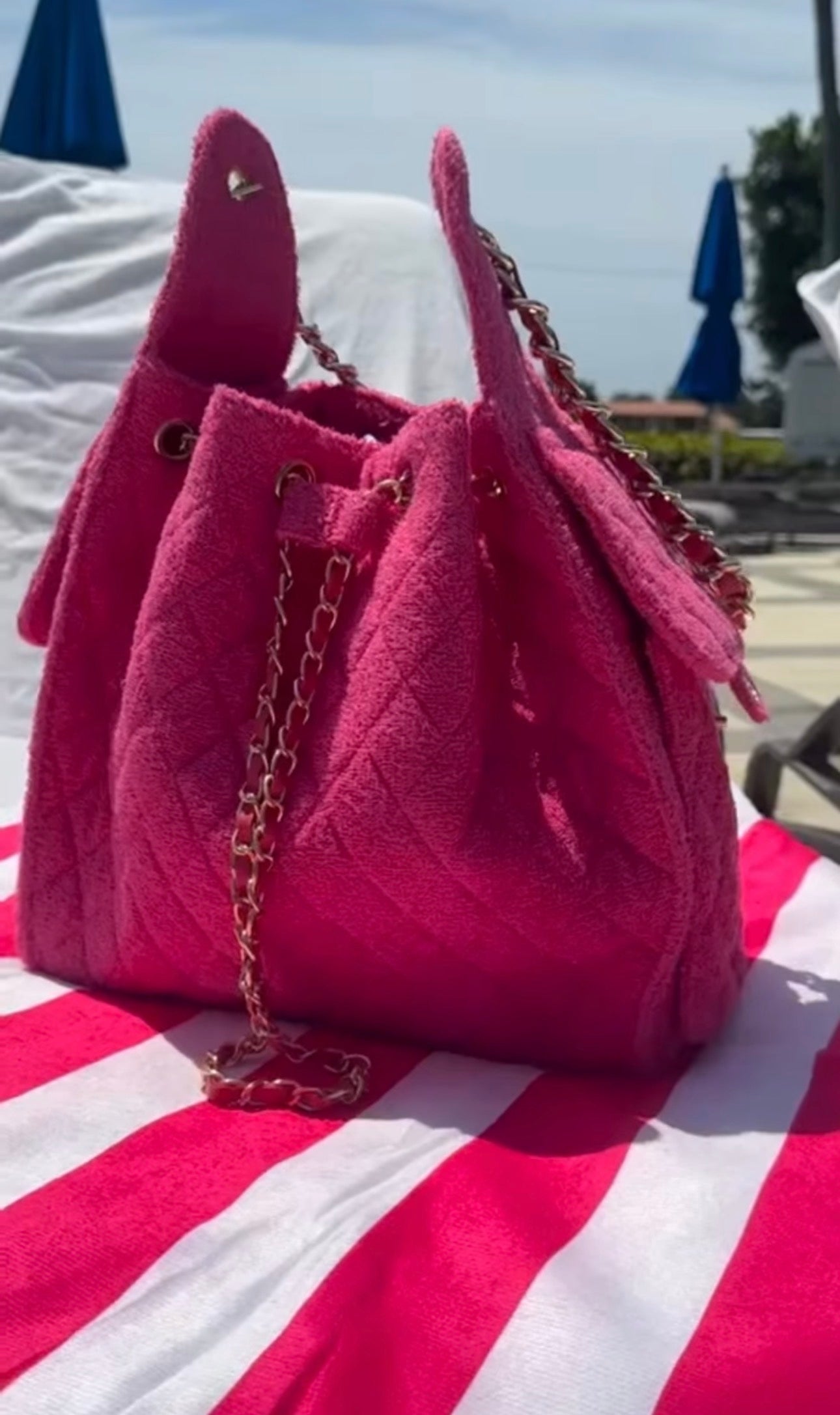 The Riviera Bucket Bag (Pink)