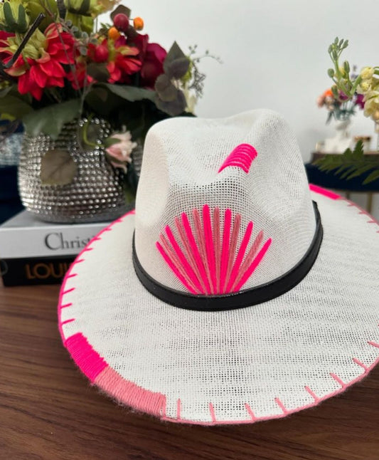 Jalisco 2.0 (Pink) | Luxury Handmade Straw Hat