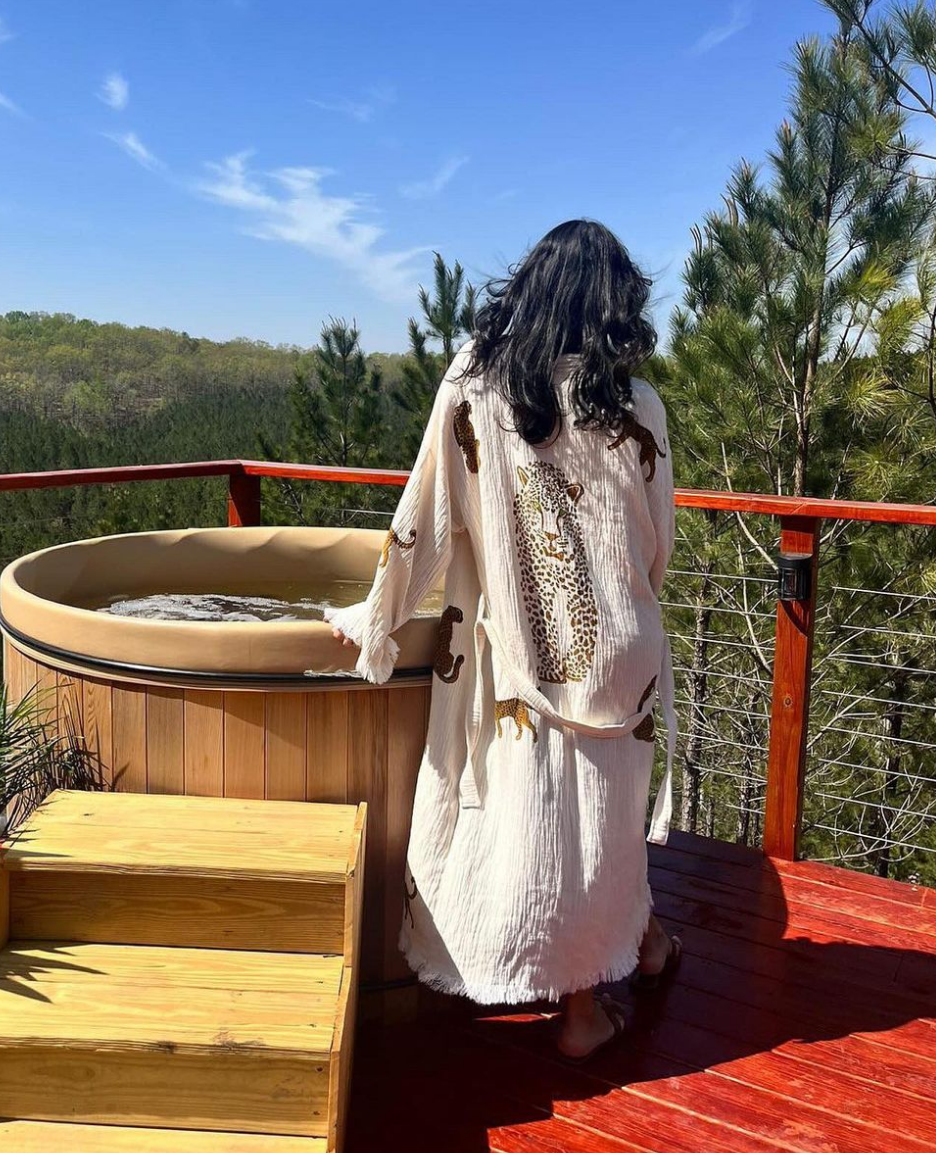 Nazar Cheetah Robe