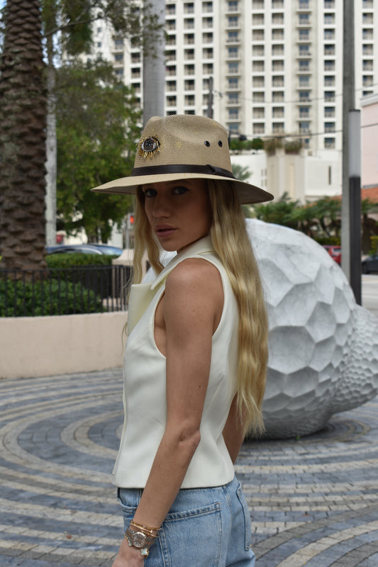 Cabo Khaki | Luxury Handmade Straw Hat