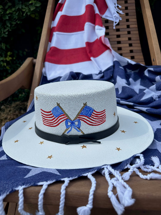Preppy Americana Hat