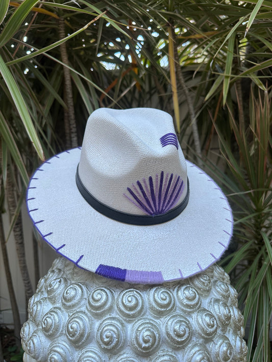 Jalisco 2.0 (Purple) | Luxury Handmade Straw Hat