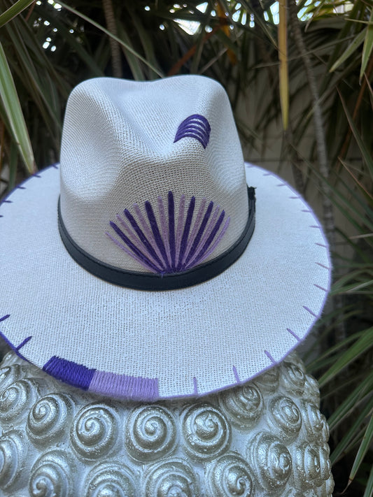 Jalisco 2.0 (Purple) | Luxury Handmade Straw Hat