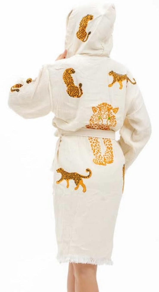 Kid Cheetah Robe (Hood and pockets)