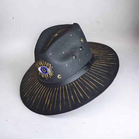 Cabo Noir | Luxury Handmade Straw Hat