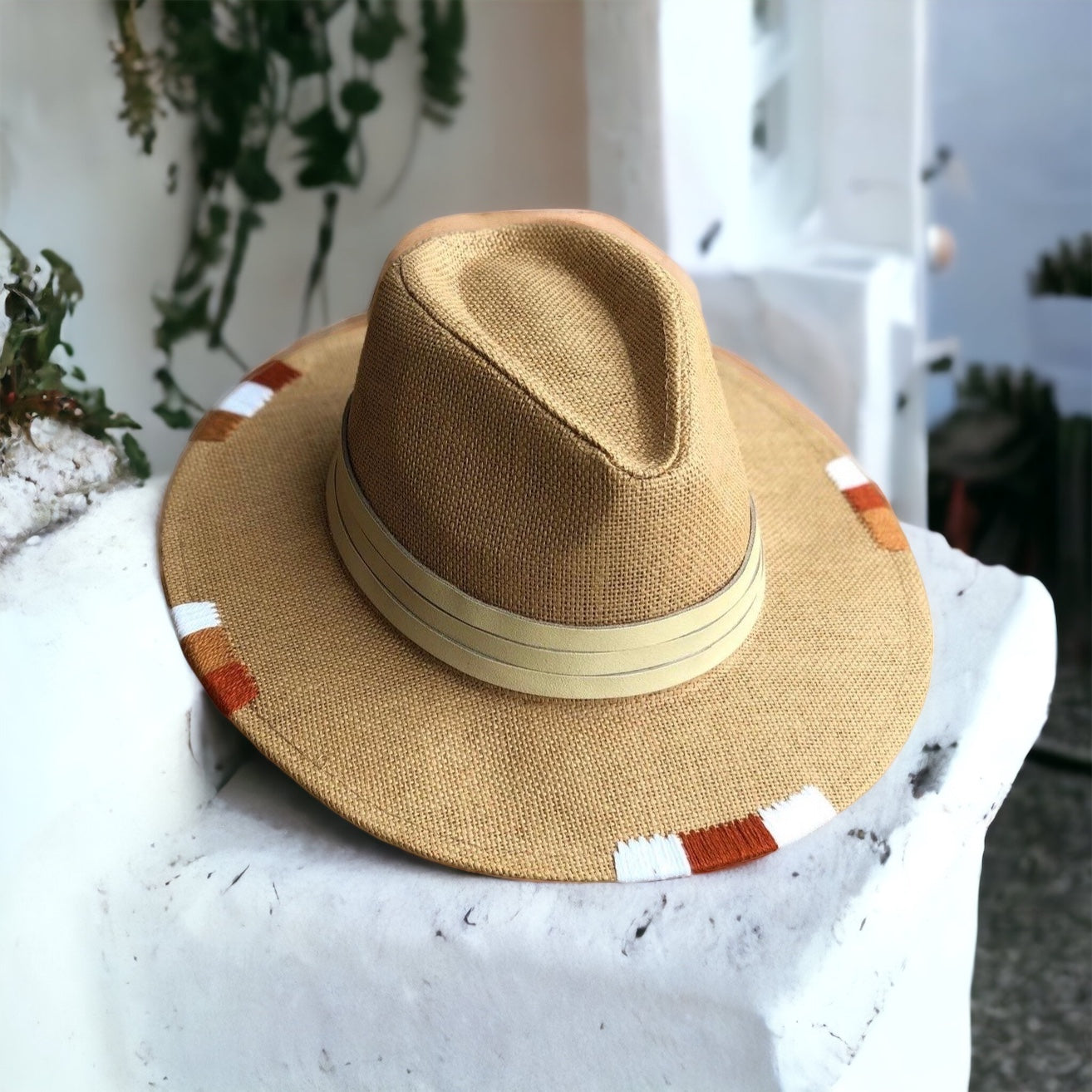 Marrakech Sand Hat (Leather Band)