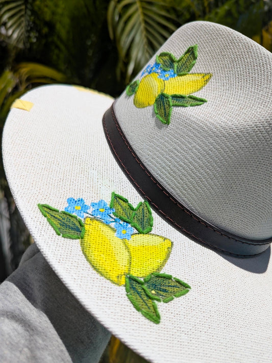 Limone sul Garda | Luxury Handmade Straw Hat