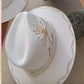 Pacific Palisades (White) | Luxury Handmade Straw Hat
