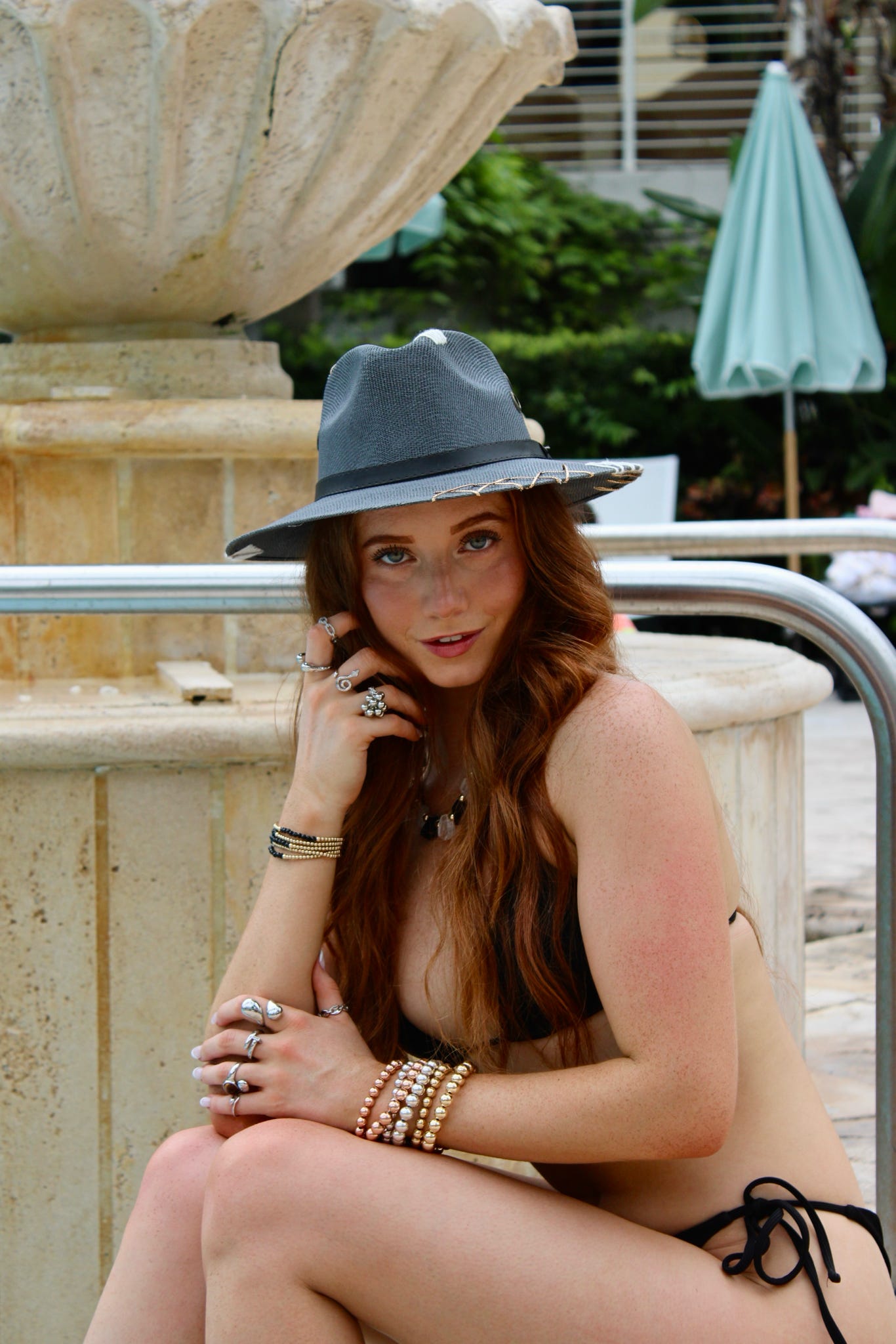 Monaco 2.0 Grey | Luxury Handmade Straw Hat