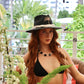 The Barthelemy Noir | Luxury Handmade Straw Hat