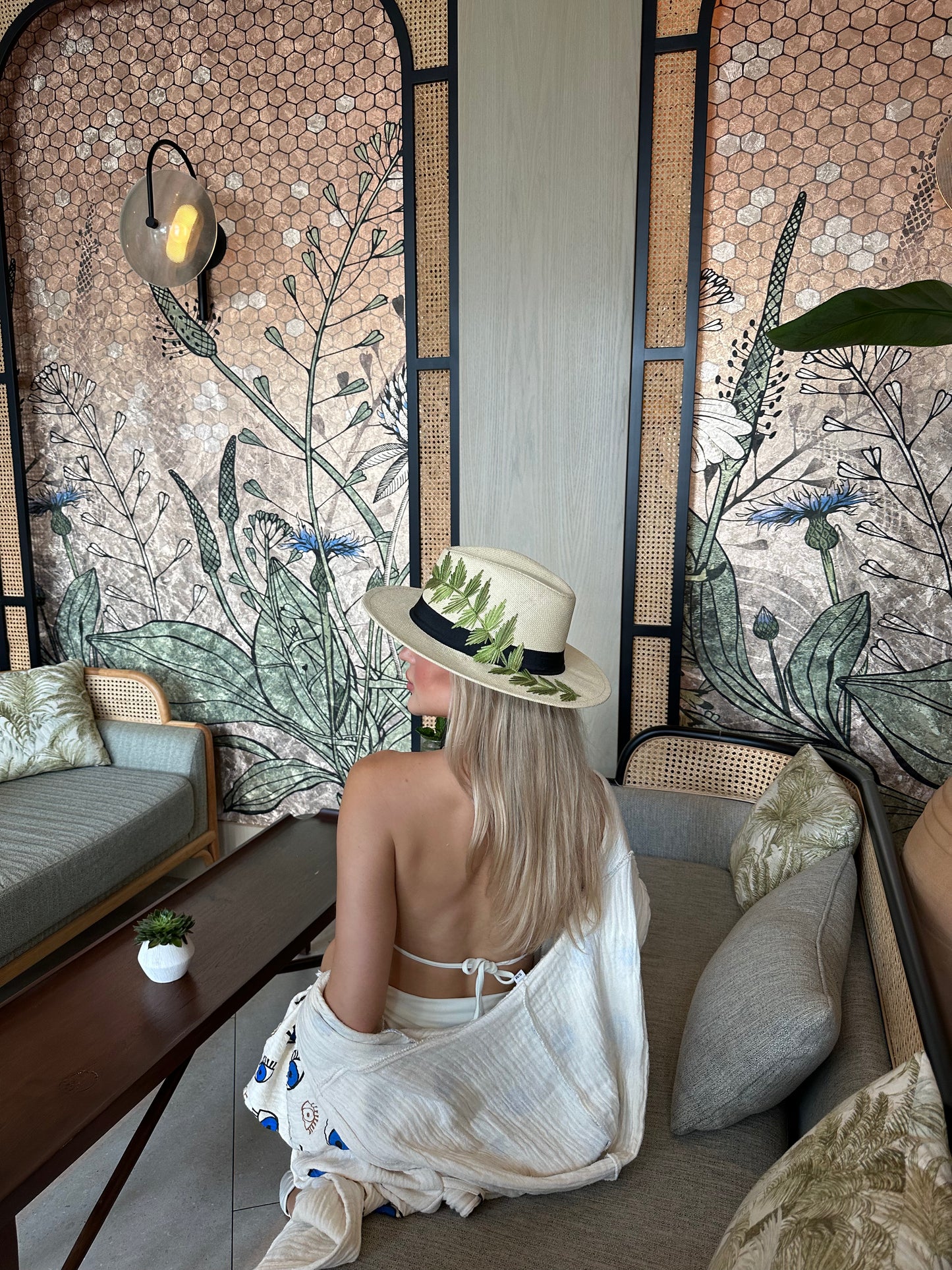 Cannes Green Hat