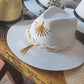 Tahiti Twilight (Gold) | Luxury Handmade Straw Hat