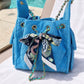 The Riviera Bucket Bag (Blue) Small