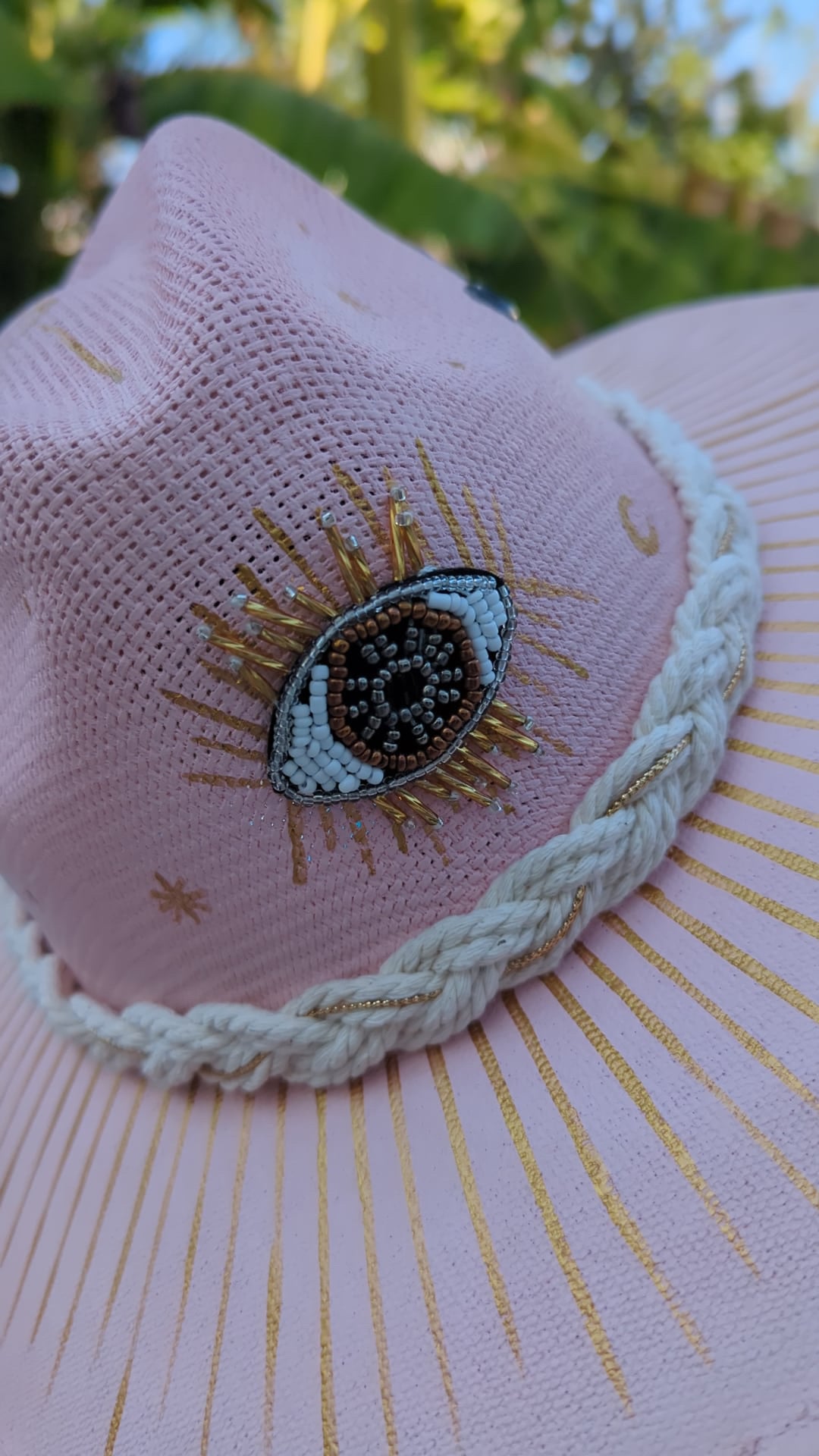 The Pink Sands | Luxury Handmade Straw Hat