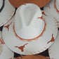 Hook ‘em Horns 2 | Luxury Handmade Straw Hat