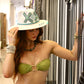 Turquoise Cay| Luxury Handmade Straw Hat