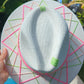 The Birdie Babe | Luxury Handmade Straw Hat