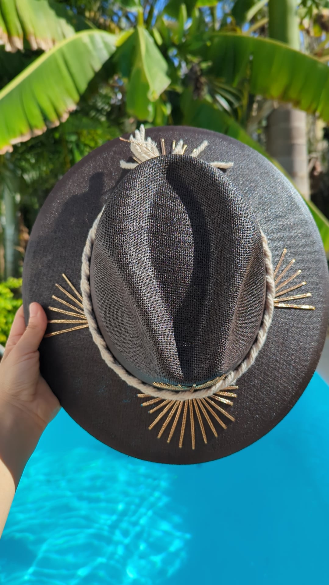The Barthelemy Terre | Luxury Handmade Straw Hat
