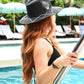 The Agave Noir | Luxury Handmade Straw Hat