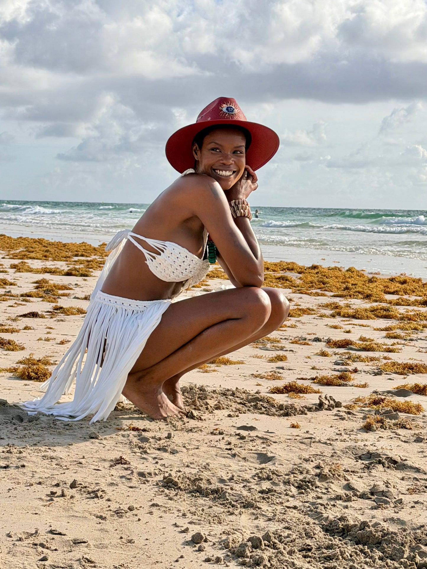Cabo Red | Luxury Handmade Straw Hat