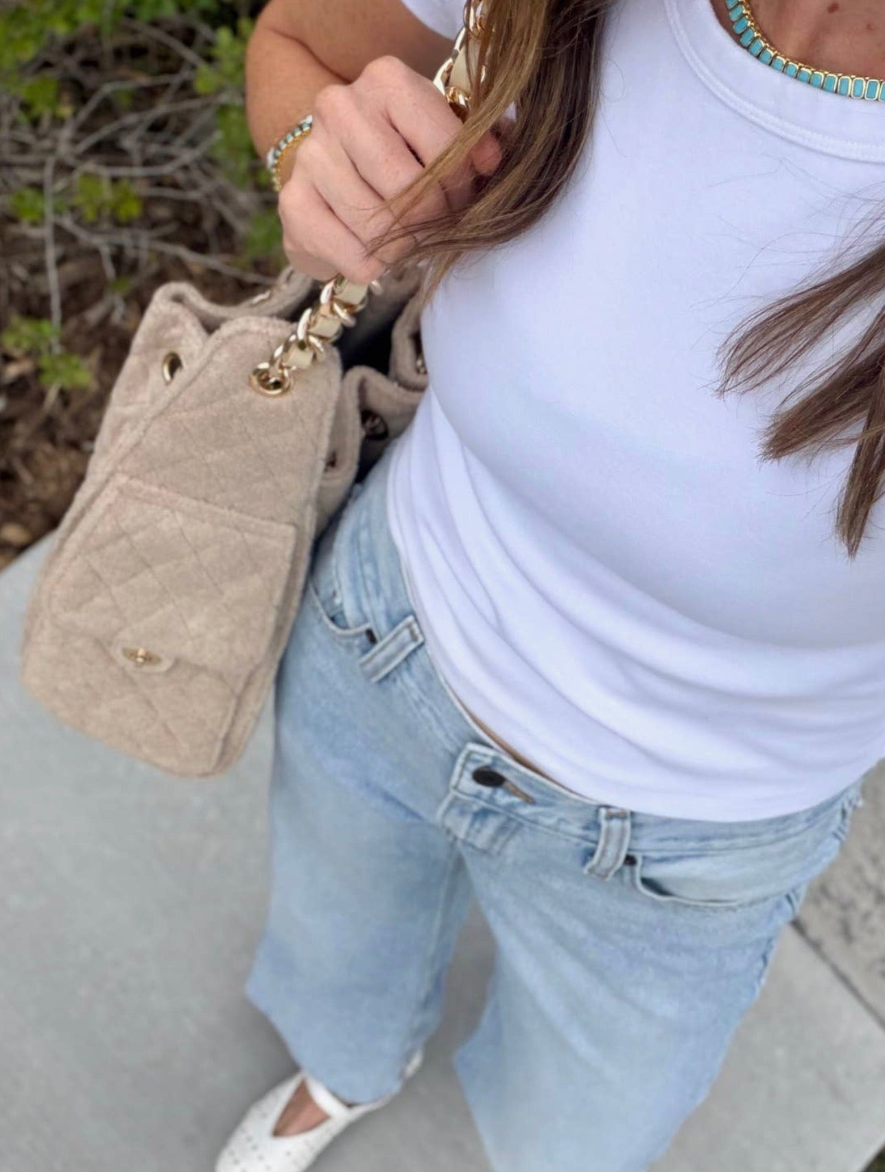 The Riviera Bucket Bag (Taupe)