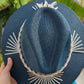The Barthelemy Azur | Luxury Handmade Straw Hat