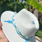 The Azure Coast | Luxury Handmade Straw Hat