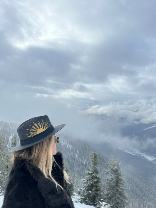 Golden Sunset Hat