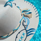 Blue Crab Island| Luxury Handmade Straw Hat