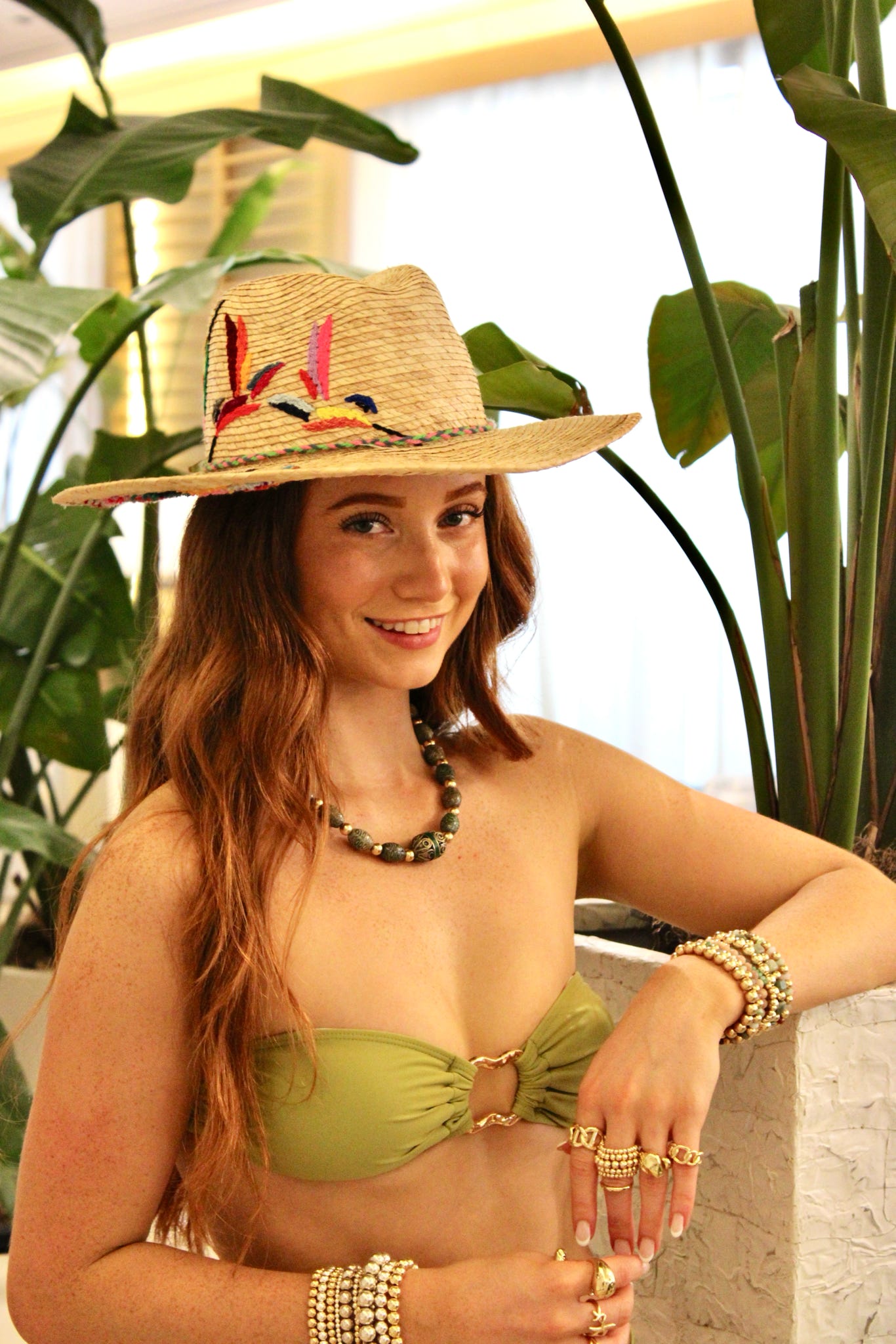 Hummingbird | Luxury Handmade Straw Hat