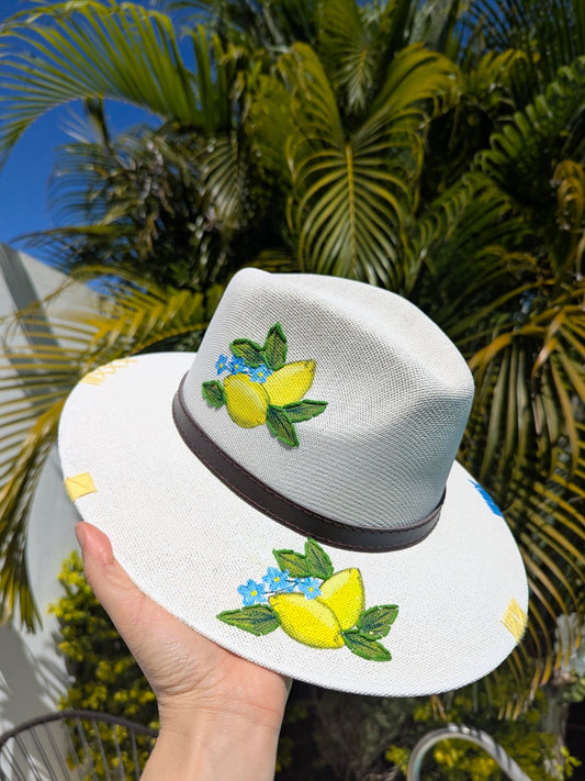 Limone sul Garda | Luxury Handmade Straw Hat