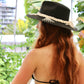 The Barthelemy Noir | Luxury Handmade Straw Hat