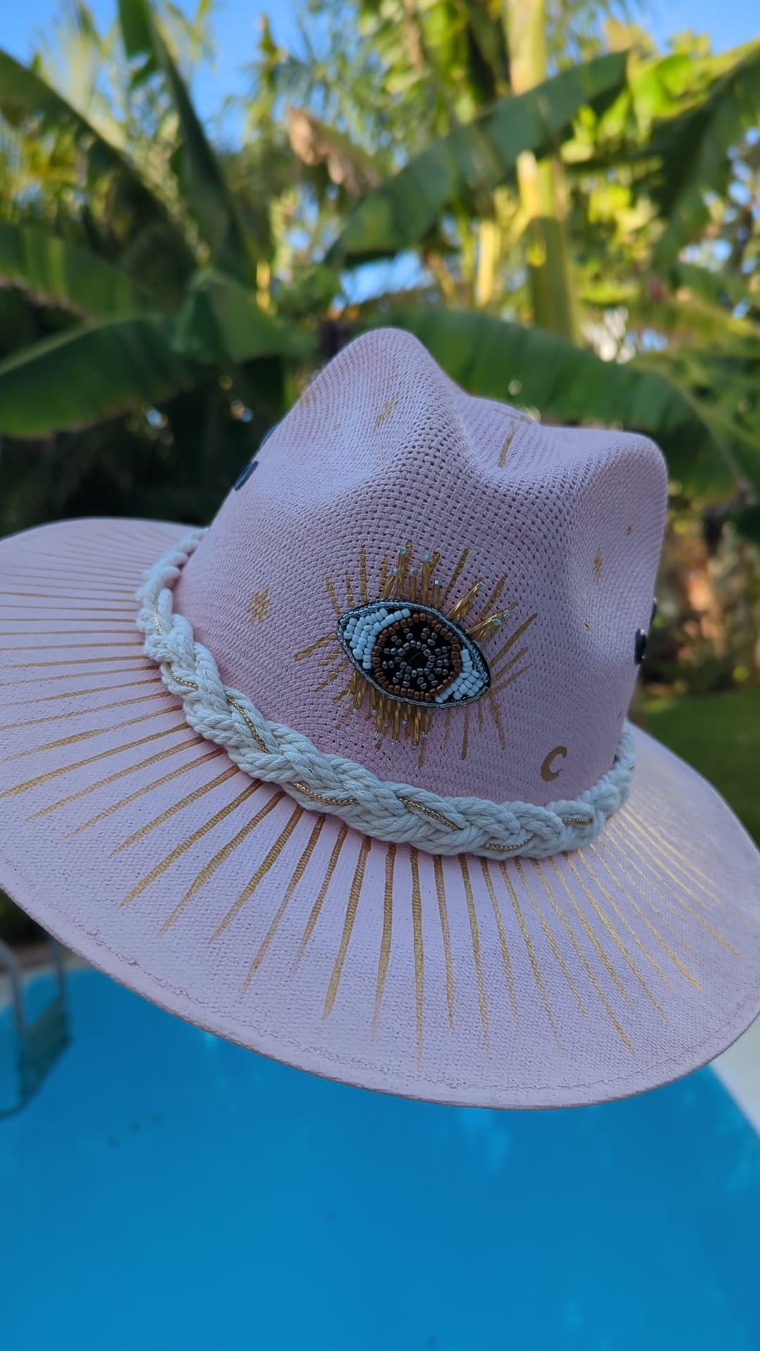 The Pink Sands | Luxury Handmade Straw Hat