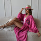 Nazar Pink Robe