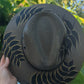 The Harbour Island Noir | Luxury Handmade Straw Hat