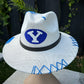 BYU Hat | Luxury Handmade Straw Hat
