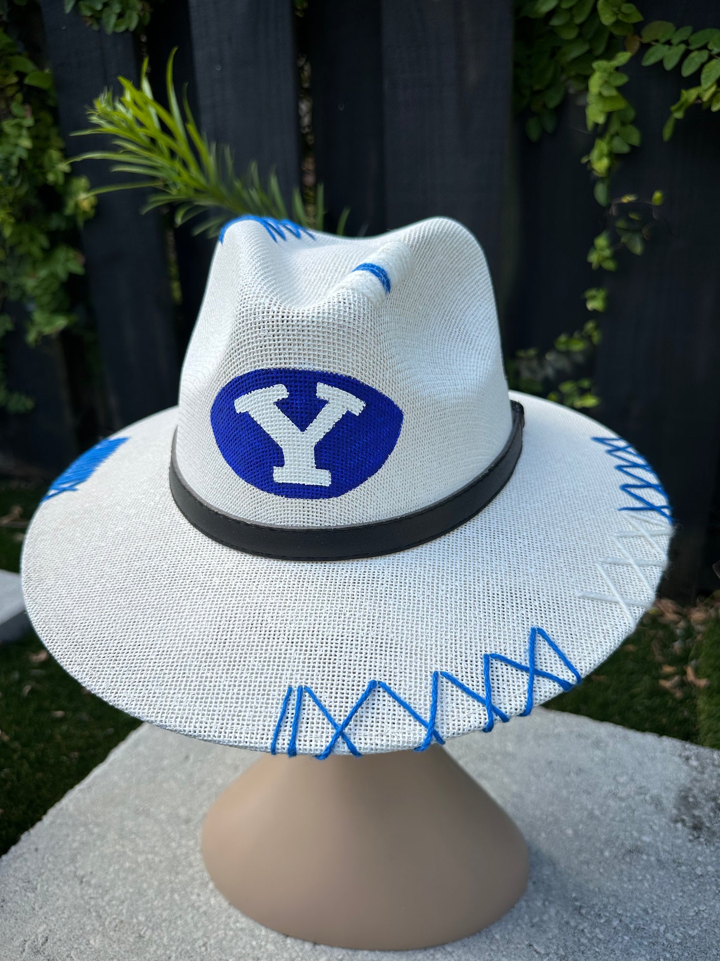 BYU Hat | Luxury Handmade Straw Hat