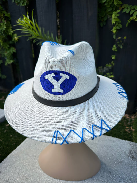 BYU Hat | Luxury Handmade Straw Hat