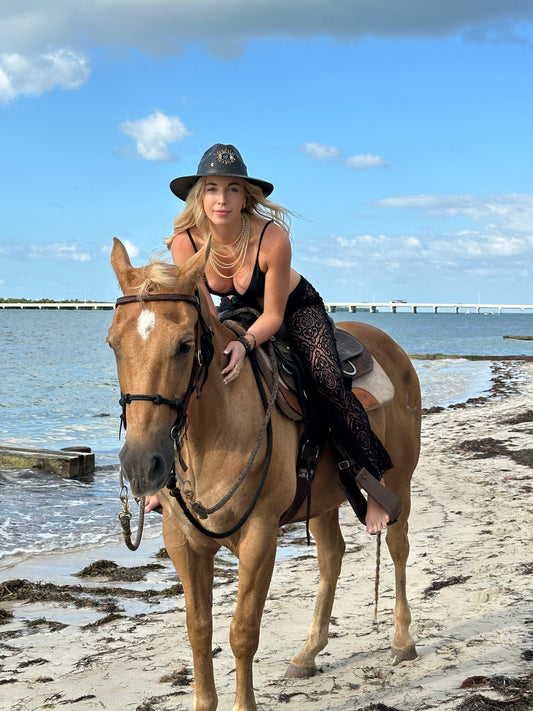 Cabo Noir | Luxury Handmade Straw Hat