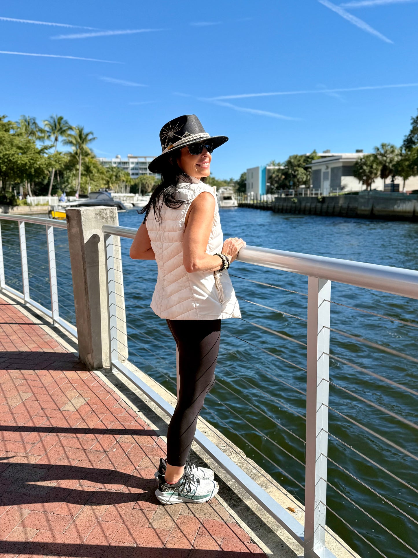 Pacific Palisades (Black) | Luxury Handmade Straw Hat