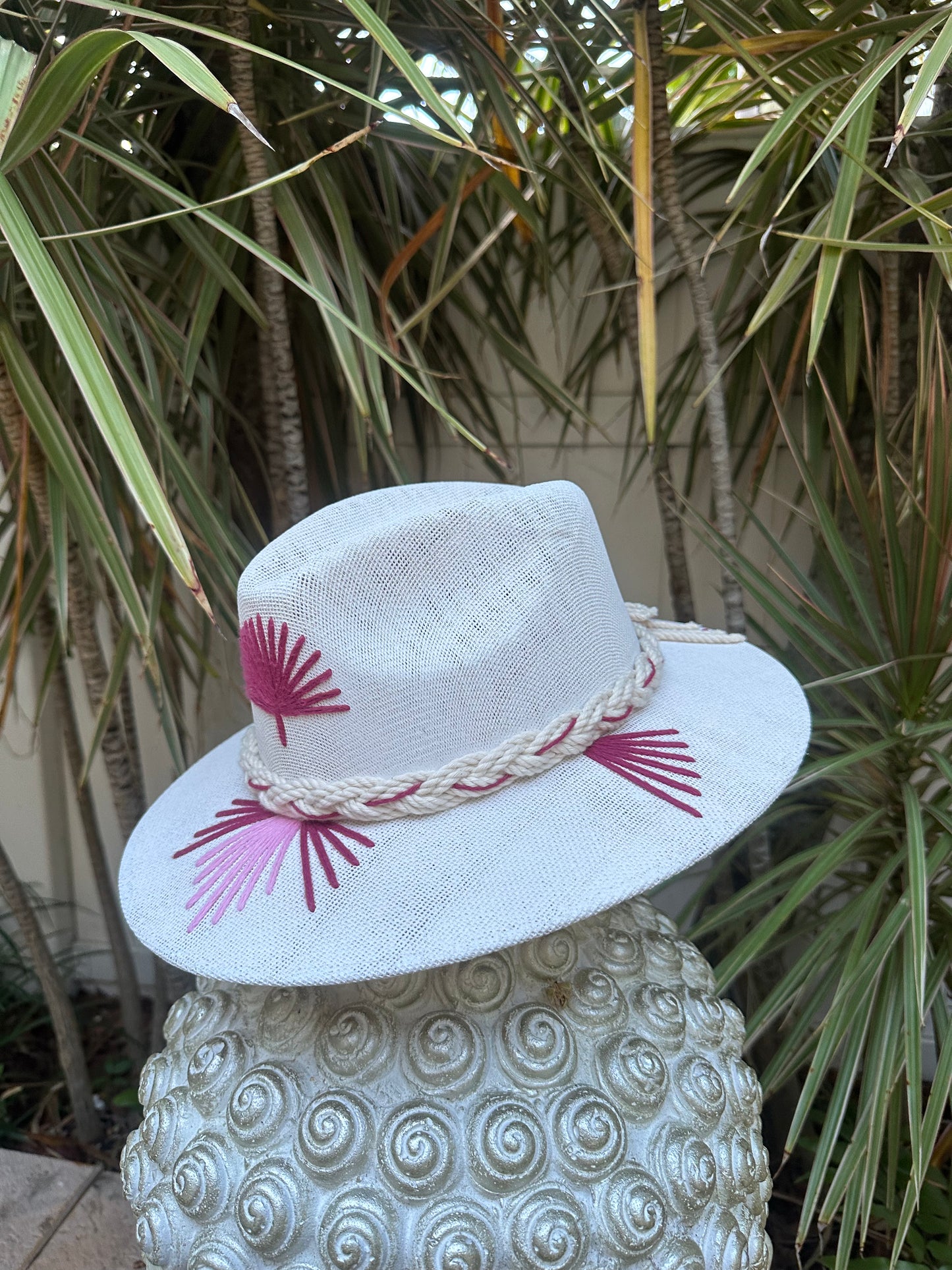 Bali 2.0 Mauve | Luxury Handmade Straw Hat