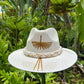 Tahiti Twilight (Gold) | Luxury Handmade Straw Hat