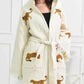 Cheetah Robe (Hood and pockets)