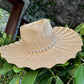 Waves and Pearls hat