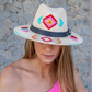 Rose Island Hat (Black Leather Band)
